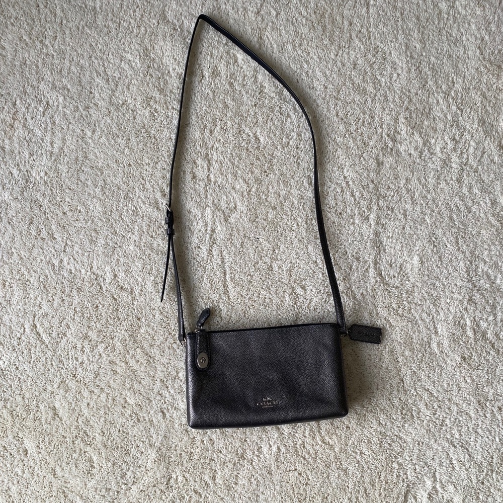 Coach cross body purse